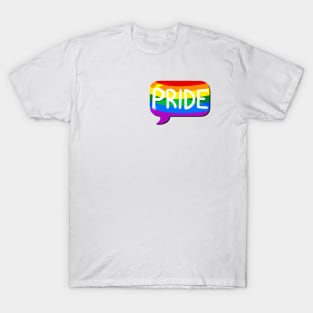 LGBTQ+ Pride Flag Bubble - Gay T-Shirt